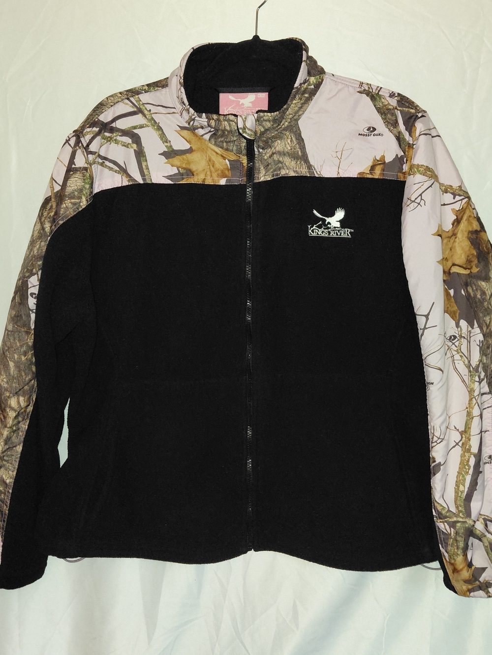 King's River Black & Camo Utility Fleece Jacket #2310